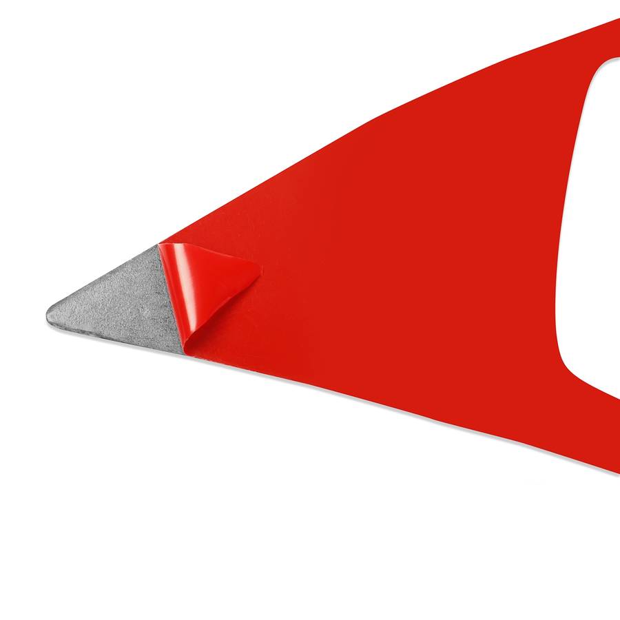 Car Left Drive Gear Panel Outer Frame Decorative Sticker for BMW X1 E84 2011-2015(Black)