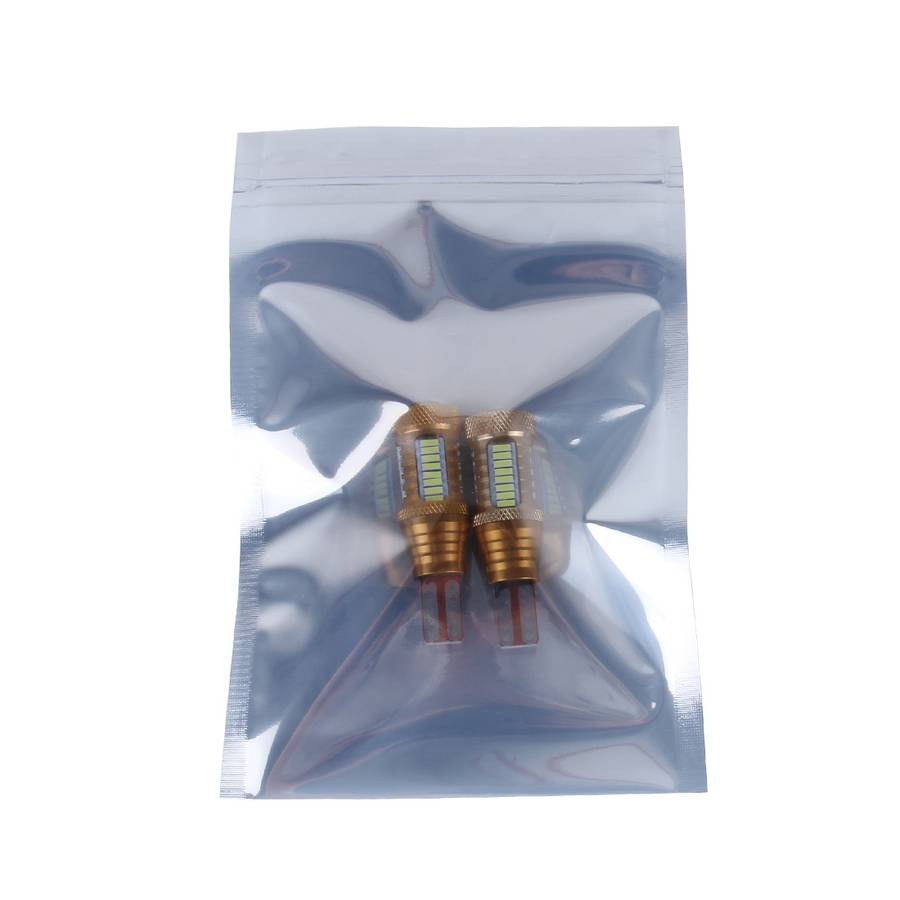 2 PCS T15-4014-32SMD + 1 5W 650LM White Light LED Decode Car Clearance Lights Lamp, DC12VGold