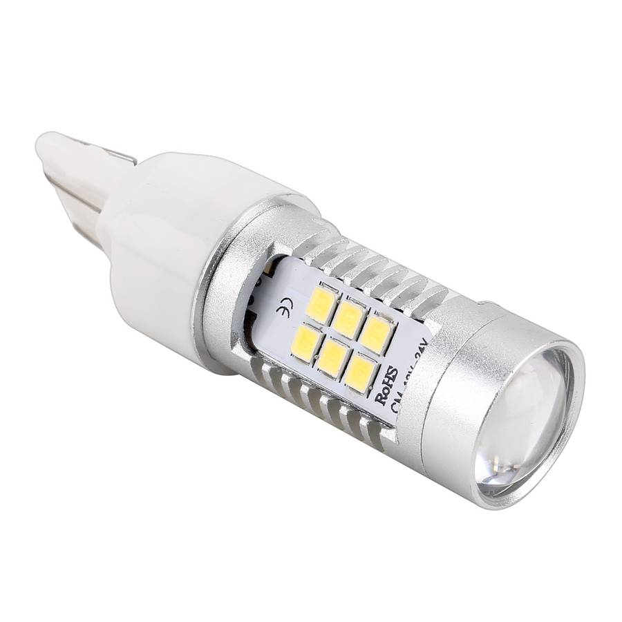2 PCS 7443-T20-2835 10.5W 21 LEDs LED Car Brake Light DC 12~24V(Red Light)