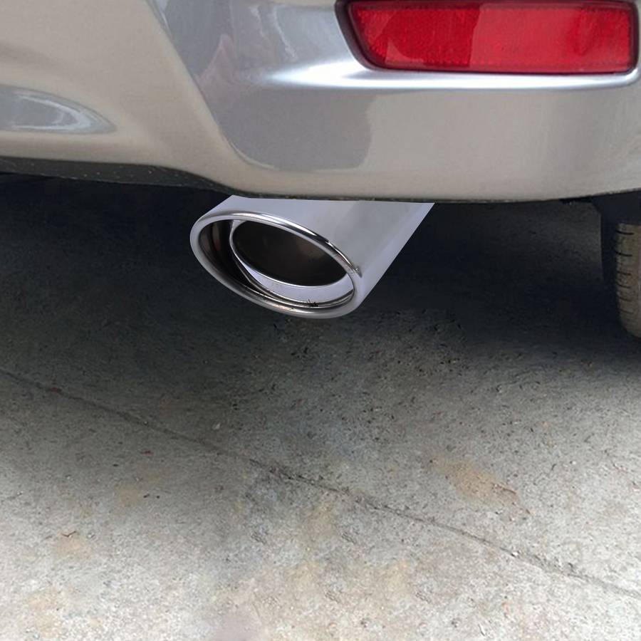 6046 Car Automobile Exhaust Pipe Muffler Modification Stainless Steel Tail Pipes (Inner Diameter 61m
