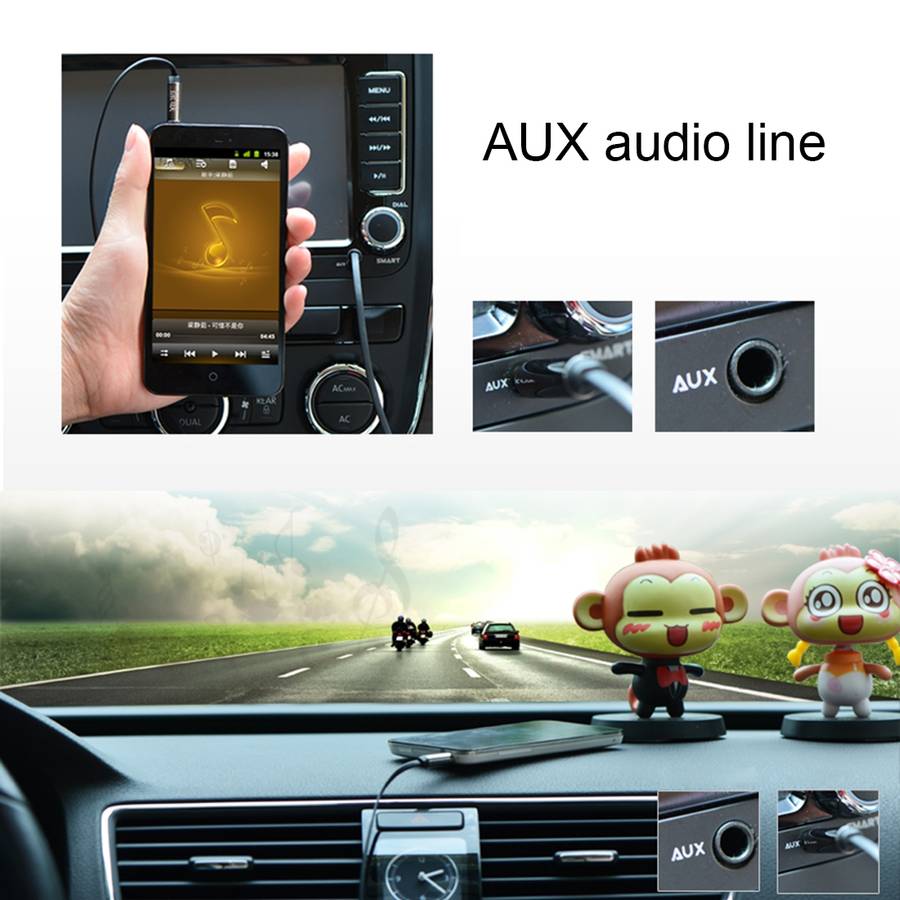 3.5mm Male to USB 2.0 Female Audio Converter Retractable Coiled Cable for Car MP3 Speaker U Disk, Le
