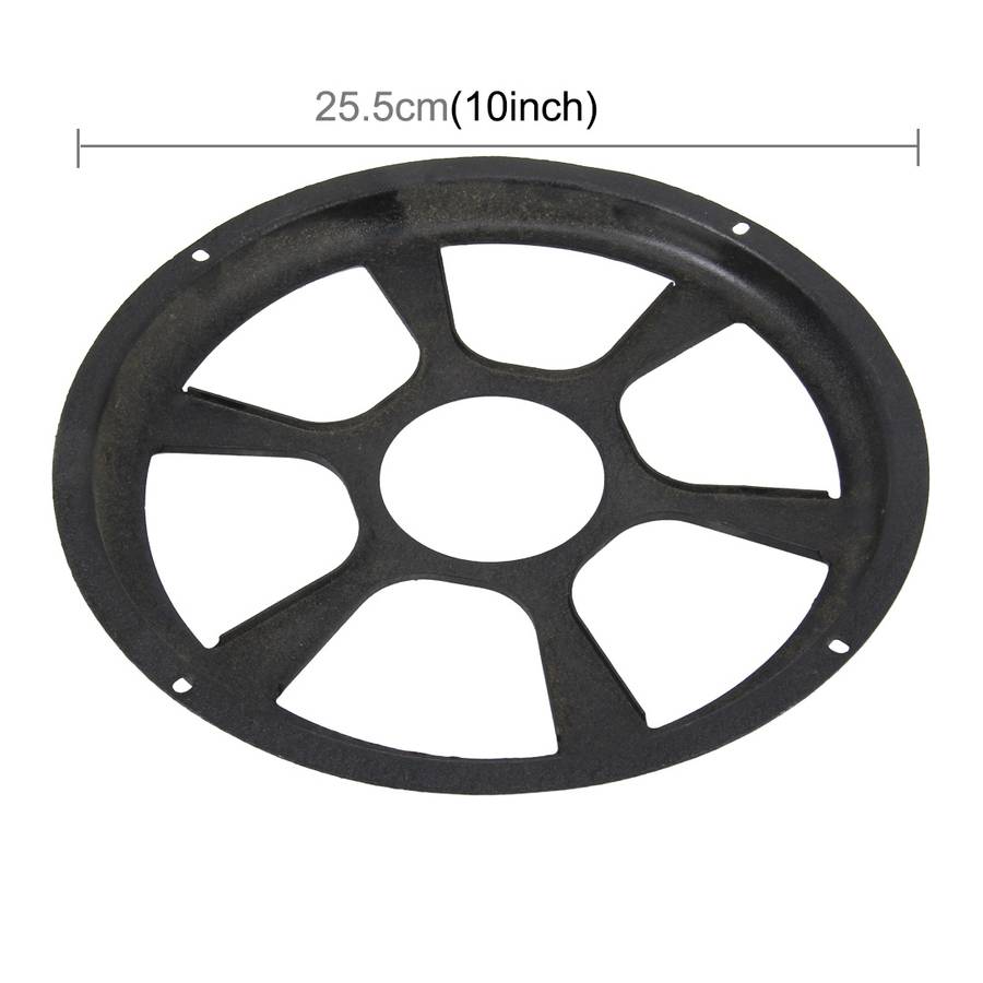 10 inch Universal Car Horn Cover Black Round Horn Cover Horn Round Cover