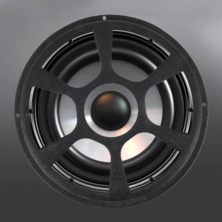 10 inch Universal Car Horn Cover Black Round Horn Cover Horn Round Cover