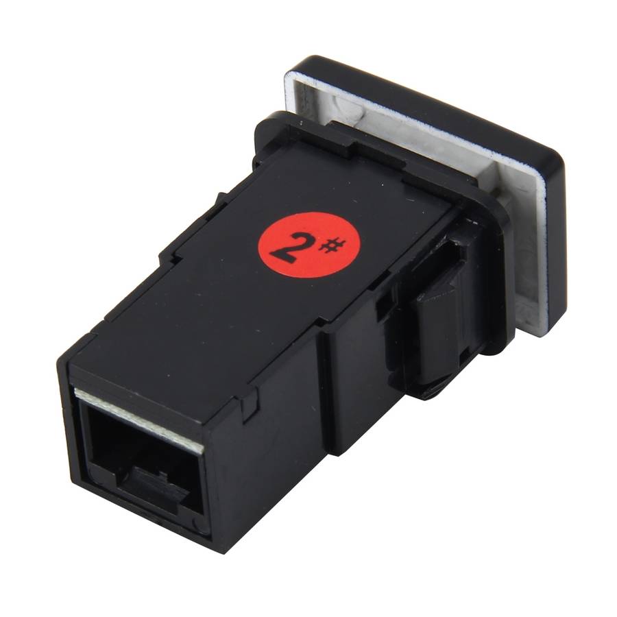 Car Fog Light Lamp Indicator 5 PIN On and Off Button Switch Control Auto Car Fog Light 5 Pin Switch