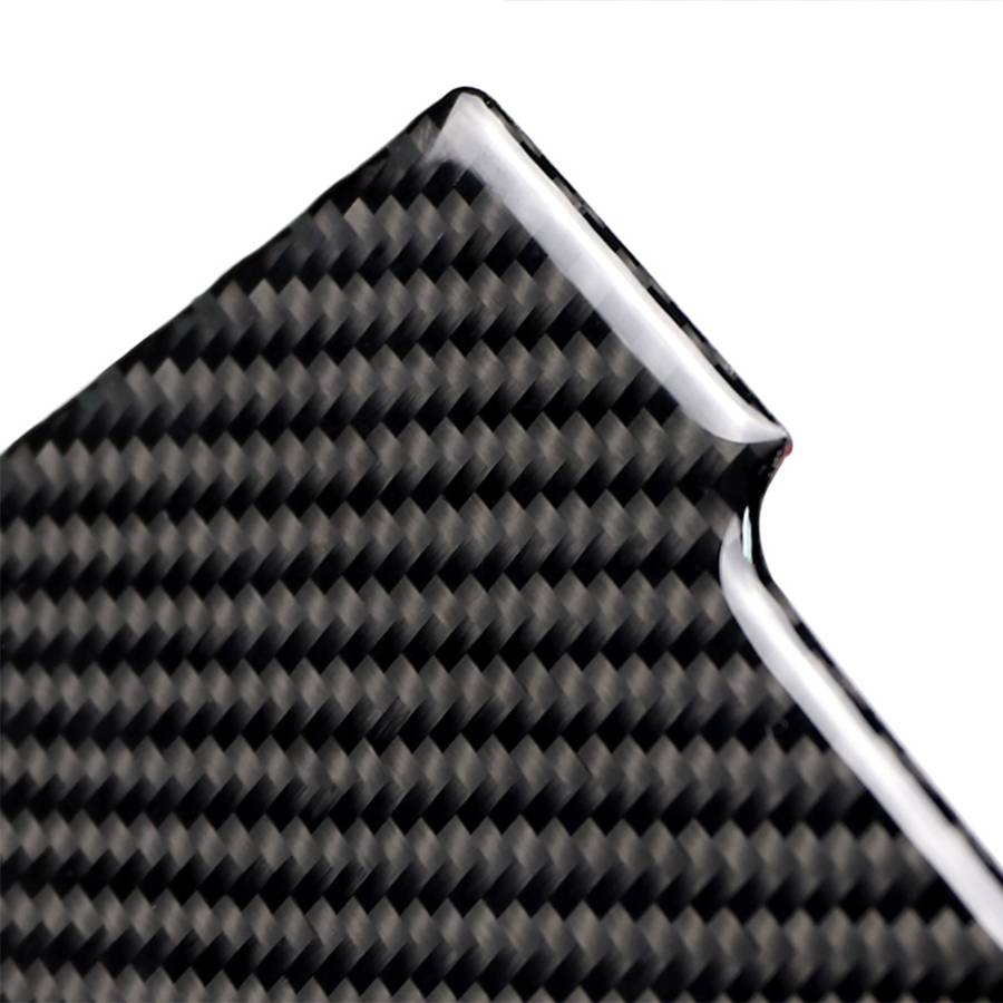 Car Carbon Fiber Cigarette Lighter Decorative Sticker for Volkswagen Golf 7 2013-2017