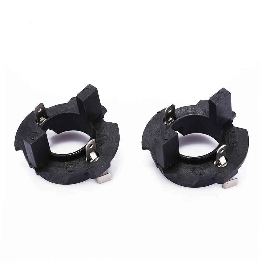 1 Pair H7 Xenon HID Headlight Bulb Base Retainer Holder Adapter for Volkswagen/Jetta/Golf 5/Tiguan/S
