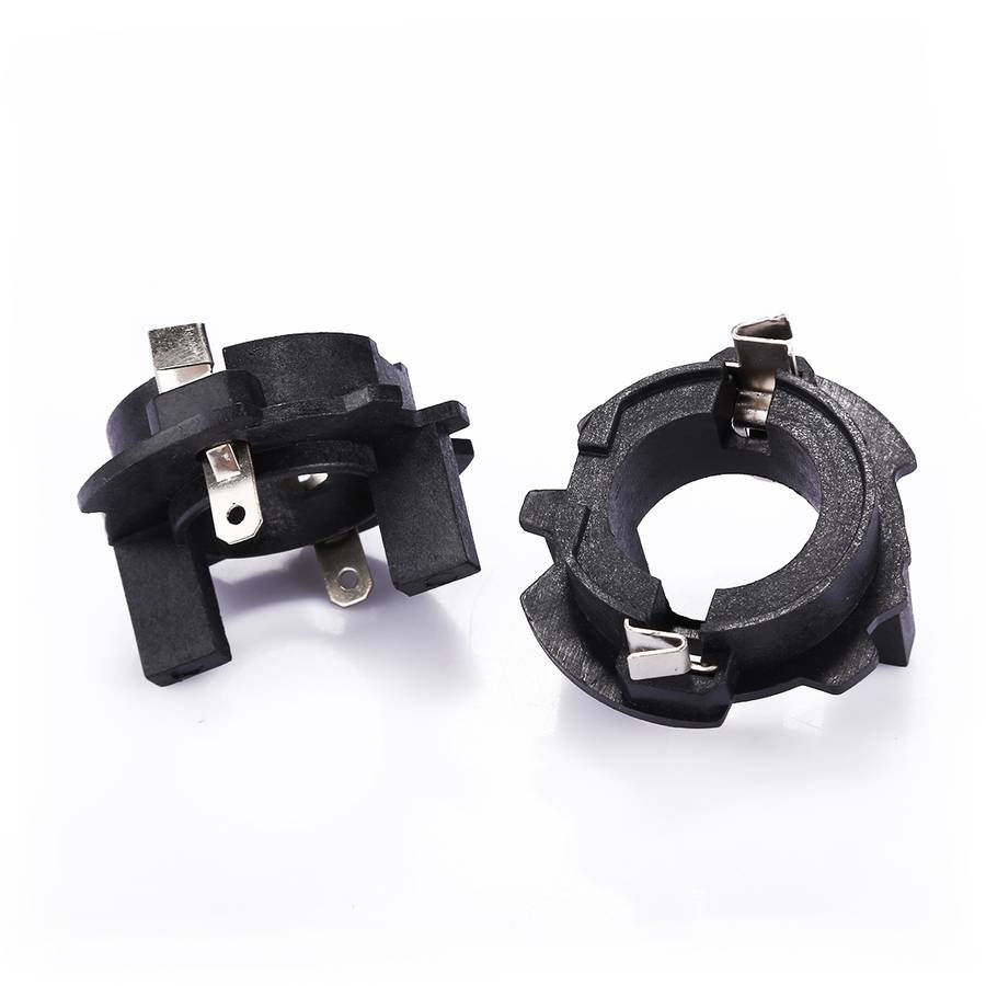 1 Pair H7 Xenon HID Headlight Bulb Base Retainer Holder Adapter for Volkswagen/Jetta/Golf 5/Tiguan/S