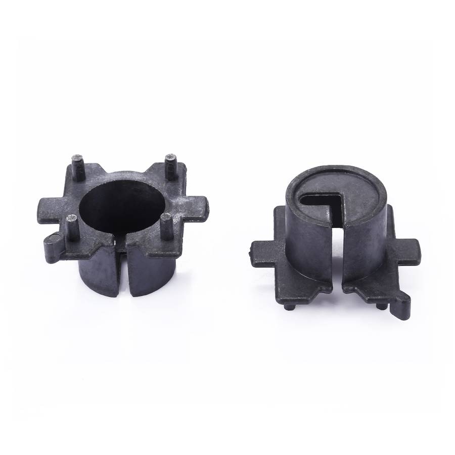 1 Pair H1 Xenon HID Headlight Bulb Base Retainer Holder Adapter for Mazda Old 3/Outlander/Ling Rui H