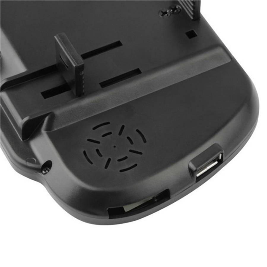 PZ-710 7.0 inch TFT LCD Car Rearview Mirror Monitor with Remote Control, Support Bluetooth / MP5 Pla
