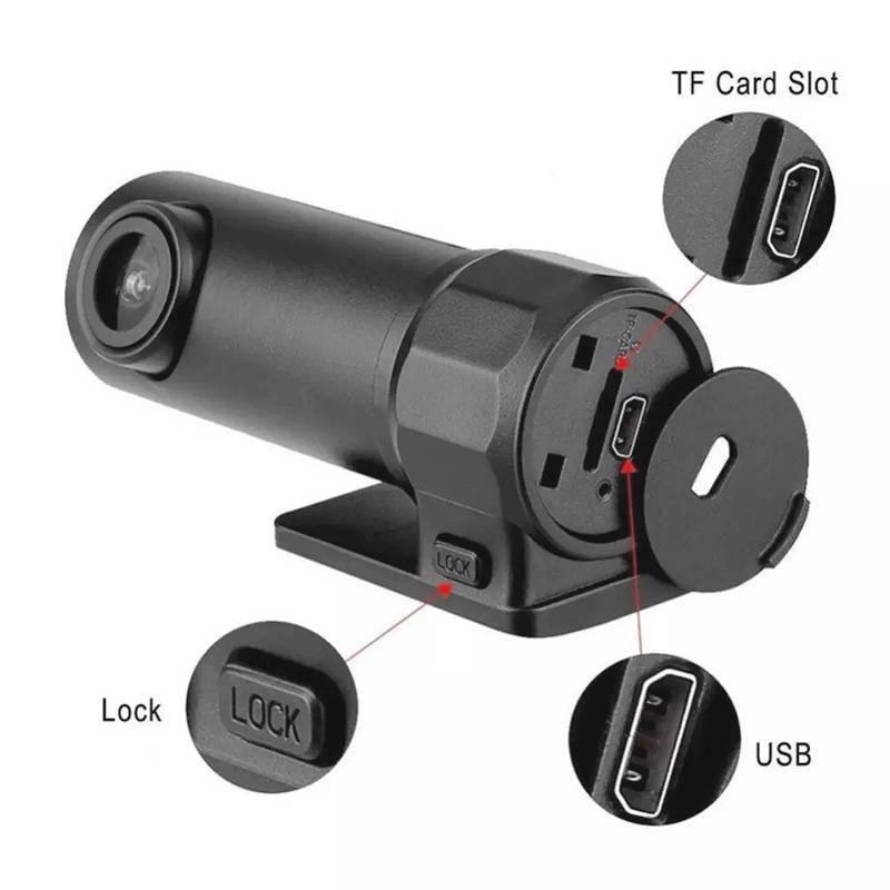 Mini Car Dash Camera WiFi Monitor Full HD Dashcam Video Recorder Camcorder Motion Detection, Support