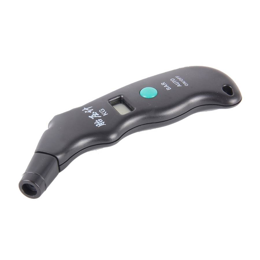 ROSH 86015 LCD Display Screen Digital Tire Gauge, Pressure Range: 0.1-10G