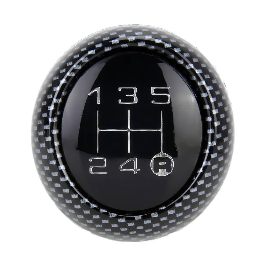 Universal Vehicle Modified Resin Shifter Manual 6-Speed Gear Shift Knob, Size: 8.2*5.5cm (Black)