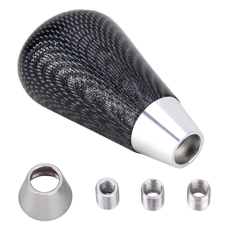 Universal Vehicle Modified Resin Shifter Manual 6-Speed Gear Shift Knob, Size: 8.2*5.5cm (Black)