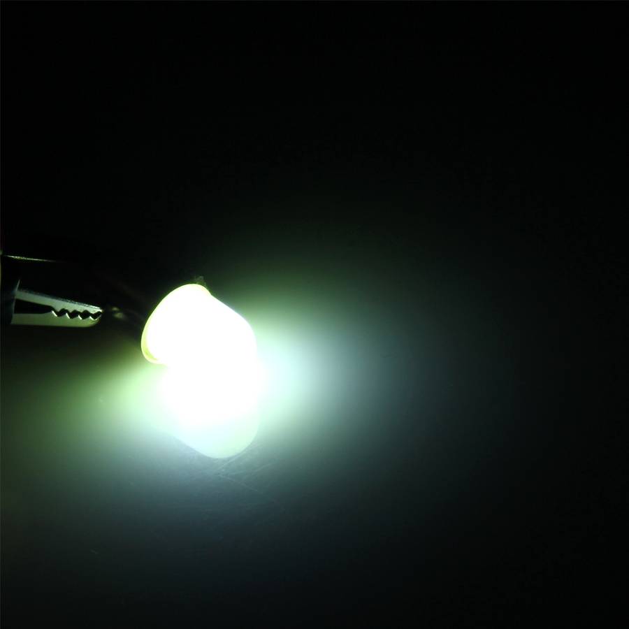 2 PCS BA9S 2W 150 LM 6000K Car Clearance Light Lamp, DC 12V(White Light)