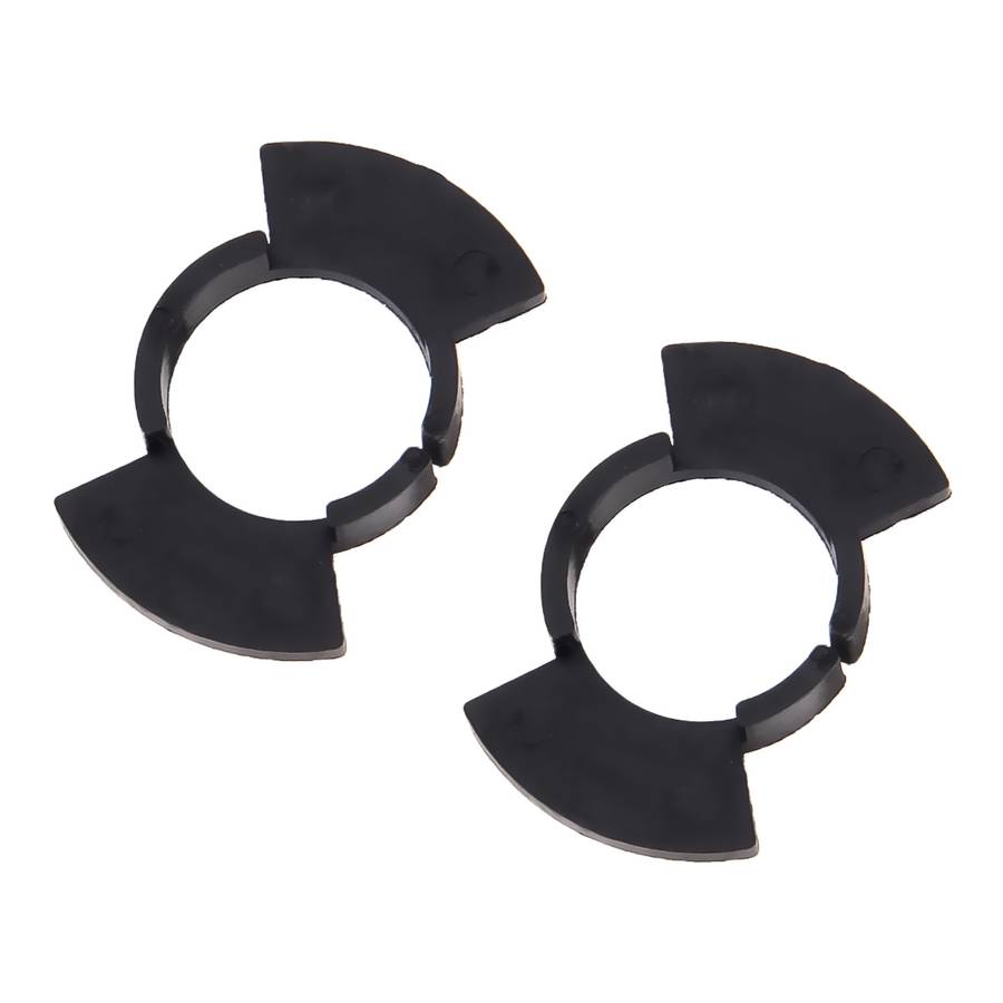 TK-122 1 Pair H1 LED Headlight Bulb Base Retainer Holder Adapter for Honda(Odyssey, Accord, Civic an