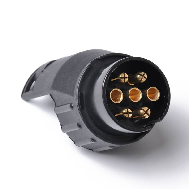 12V 7Pin to13Pin Car Plug Socket Wiring Connector Adapter Car Plug Socket for Trailer / Truck / Bus