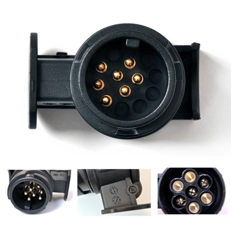 12V 13Pin to 7Pin Car Plug Socket Wiring Connector Adapter Car Plug Socket for Trailer / Truck / Bus