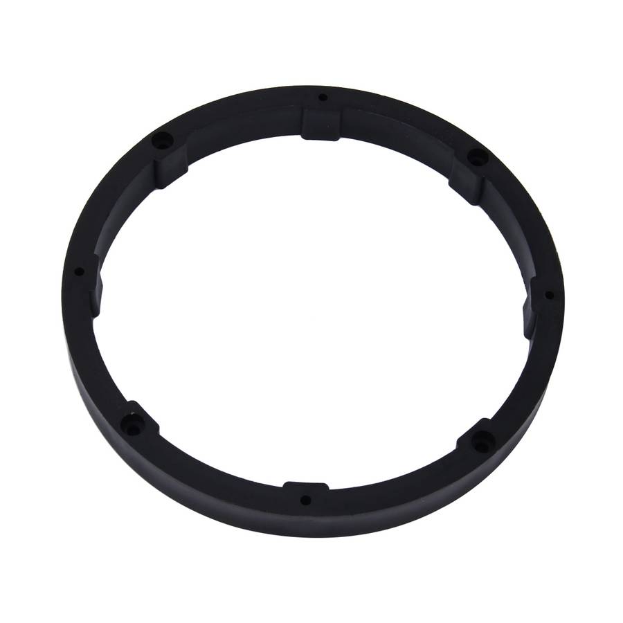 2 PCS 6.5 inch Car Auto ABS Loudspeaker Base Protection Solid Cover Holder Mat, Inner Diameter: 14.