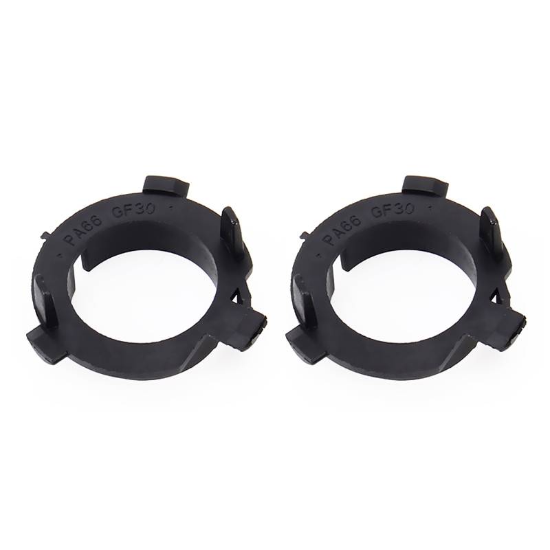 1 Pair H7 LED Headlight Bulb Retainers Holder Adapter for KIA Sorento/Sportage R/Grand Santa Fe/K3/K