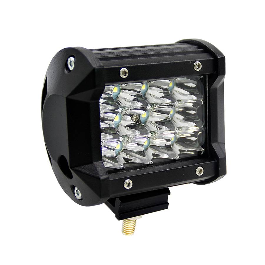 4 inch Three Rows Led Light Bar Modified Off-road Lights Roof Light Bar IP67 Waterproof 9W Condenser