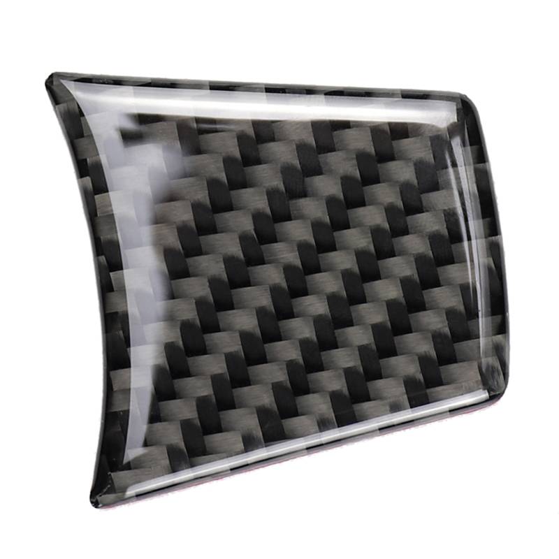 Car Carbon Fiber Steering Wheel Solid Color Decorative Sticker for BMW Z4 2009-2015