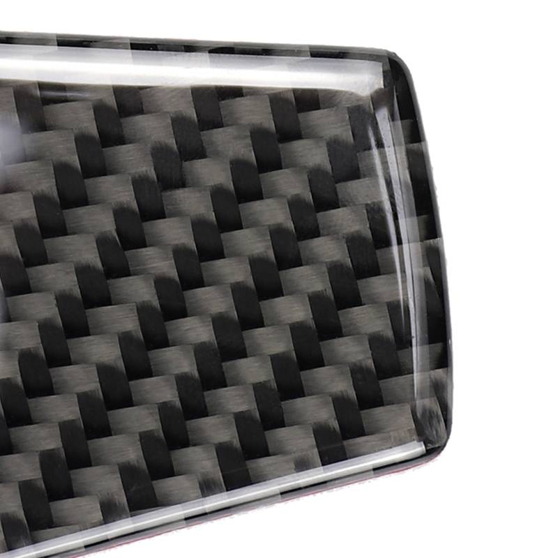 Car Carbon Fiber Steering Wheel Solid Color Decorative Sticker for BMW Z4 2009-2015