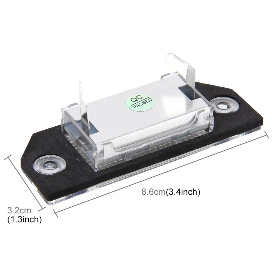 2 PCS License Plate Light with 24 SMD-3528 Lamps for Ford Focus,2W 120LM,6000K, DC12V(White Light)