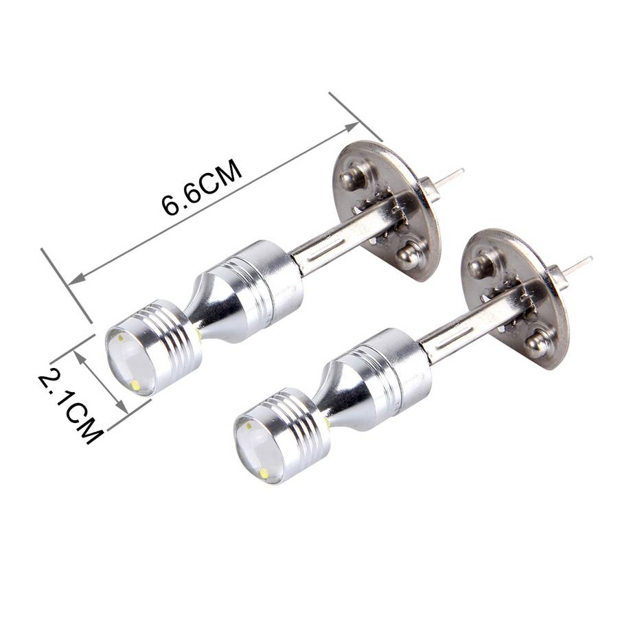 2 PCS H1 30W 350LM 5000K 6 LEDs Car Fog Lights, DC 12V(White Light)