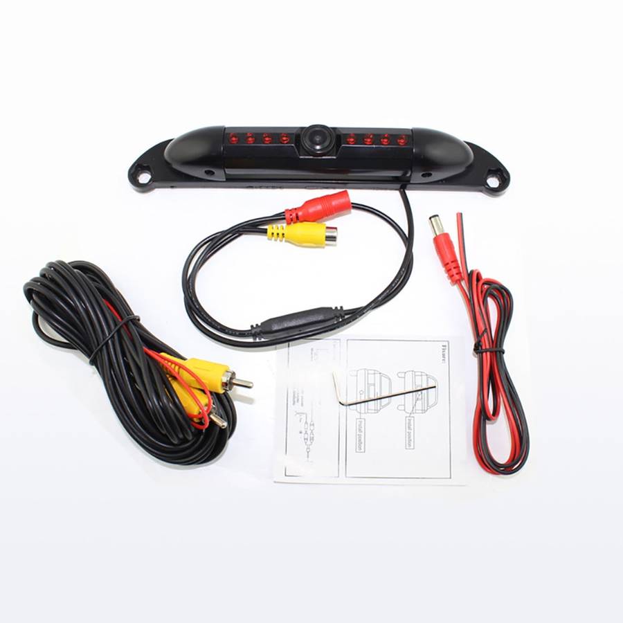 PZ423 America Car License Plate Frame 120 Degree Rear View Camera