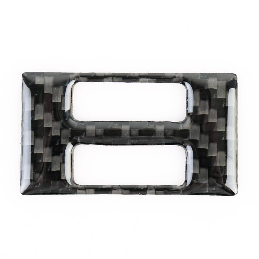 Car Carbon Fiber Air Conditioning Switch Decorative Sticker for Audi A4L / A5 / Q5 2009-2016