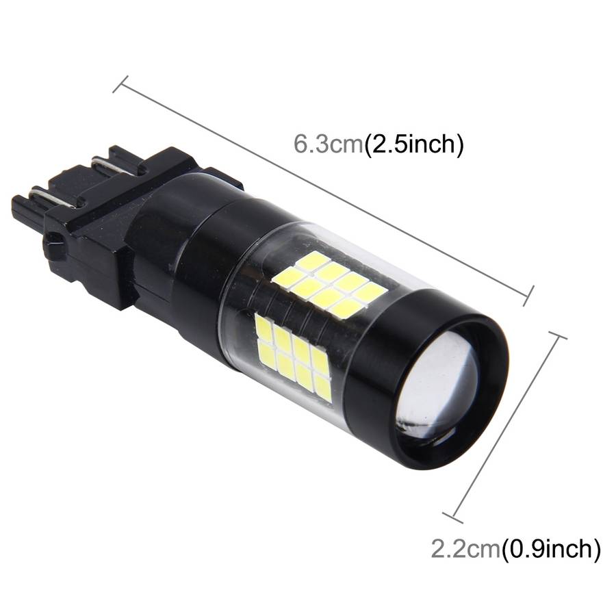 3517 7W 420LM 42LEDs DC 12V SMD-3528 Car Auto Brake Light Auto Reverse Lamp Reve ... (White Light)