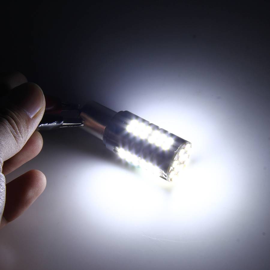 1156/BA15S 10W 60 LEDs SMD-3030 Car Decode Anti Collision Turn Light Backup Ligh ... (White Light)