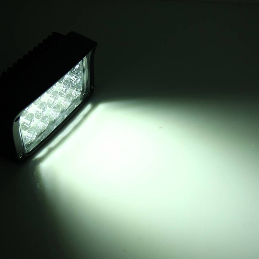 DC 10-60V 45W 2500LM 6000K Waterproof Vehicle Car Boat Marine External Work Ligh ... (White Light)