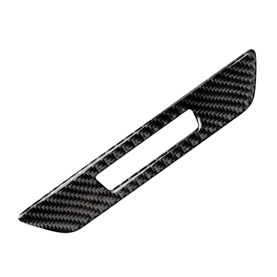 Car Carbon Fiber Seat Memory Button Decorative Sticker for BMW 5 Series G38 528Li / 530Li / 540Li 20