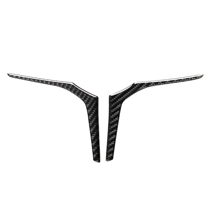 Car Carbon Fiber Steering Wheel Lower Panel Decorative Sticker for BMW G30(2018-2020) / G01(2018-202