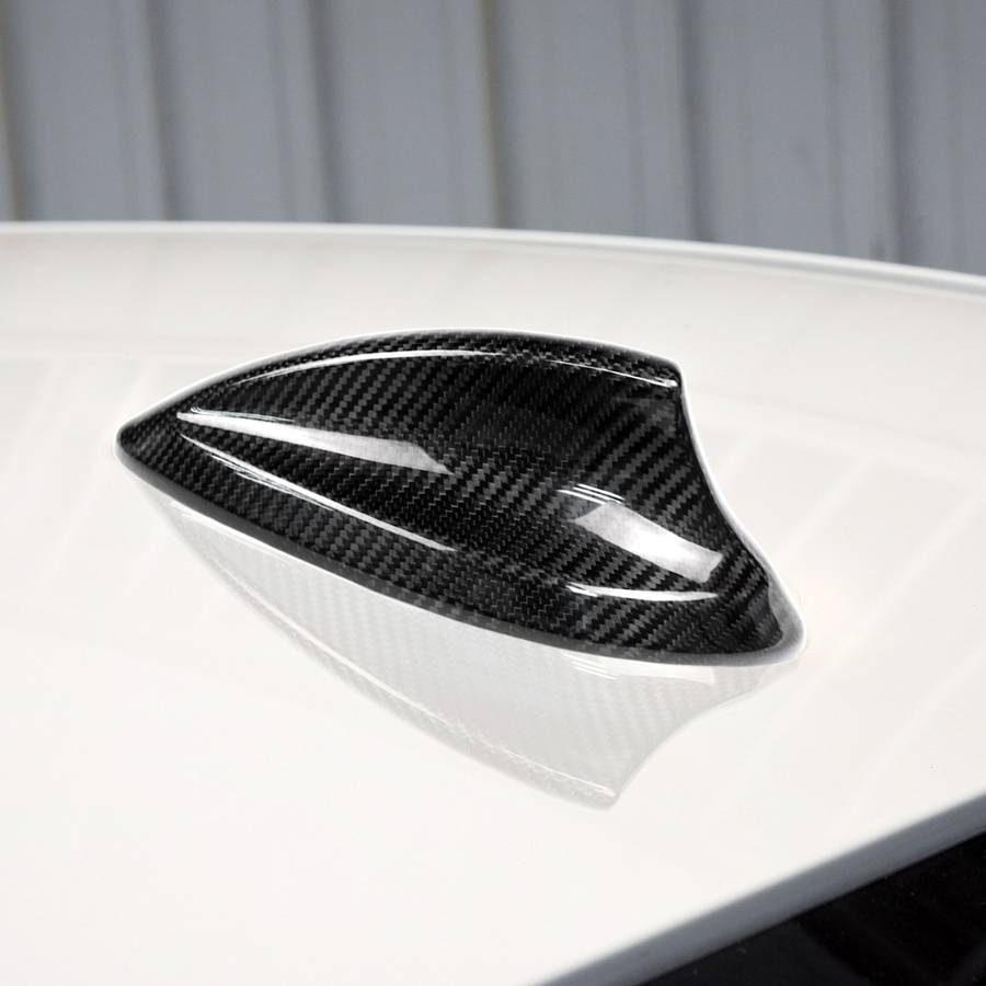 Car Carbon Fiber Antenna Decorative Cover for BMW