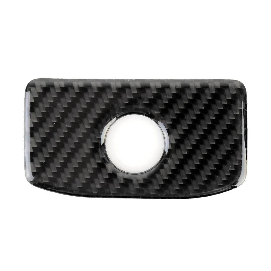 Carbon Fiber Car Storage Box Decorative Sticker for Jaguar F-PACE 2016-2020