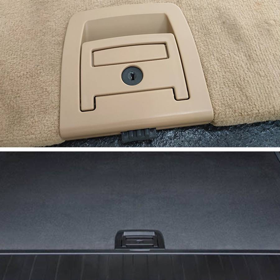 Car Rear Trunk Mat Carpet Handle without Hole 51479120283 for BMW X5 / X6 2006-2013, Left Driving (B