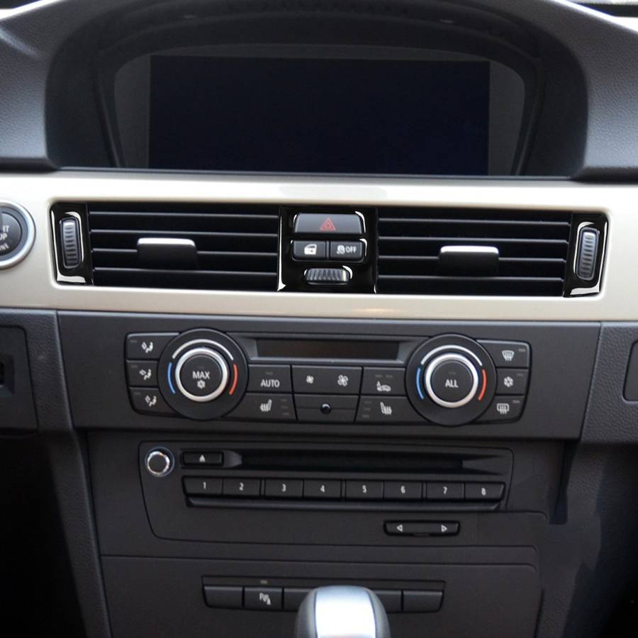 For BMW 3 Series E90/E92/E93 2005-2012 5pcs High Profile Car Air Conditioner Air Outlet Decorative S