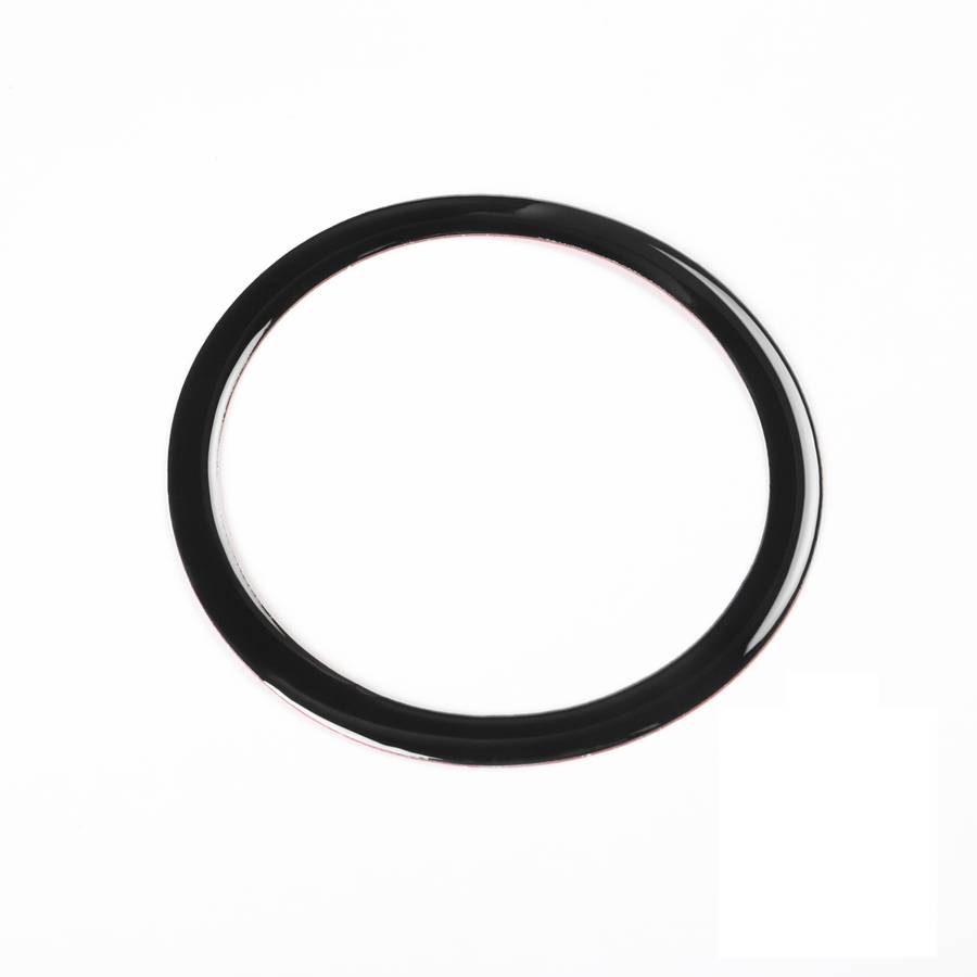 For BMW 3 Series E90 2008-2012 2pcs Car Universal Horn Circle Decorative Sticker, Left and Right Dri