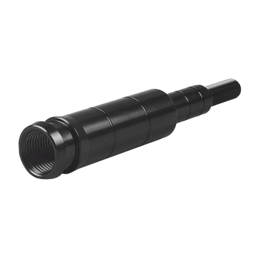 Car Modification Shift Lever Heightening Gear Shifter Extension Rod M10x1.5 (Black)