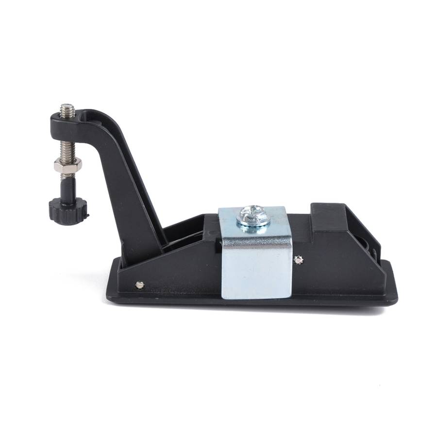 Black Zinc Alloy Adjustable Lever Hand Operated Compression Latch with Raised Trigger for RV / Trail