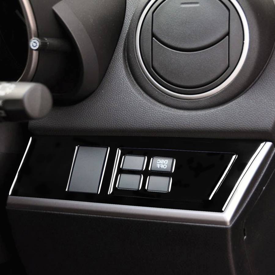 For Mazda 3 Axela 2010-2013 Car Headlight Switch Panel Set Decorative Sticker, Right Drive