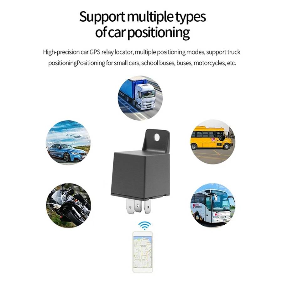 Vehicle 4 Pin GPS Real Time Tracking Tracker Mini Anti-theft Device