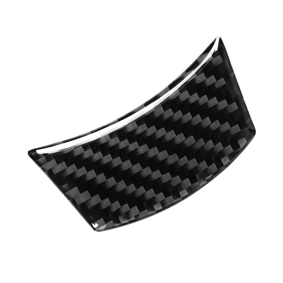5 in 1 Car Carbon Fiber Solid Color Steering Wheel Button Decorative Sticker for BMW 5 Series E60 20