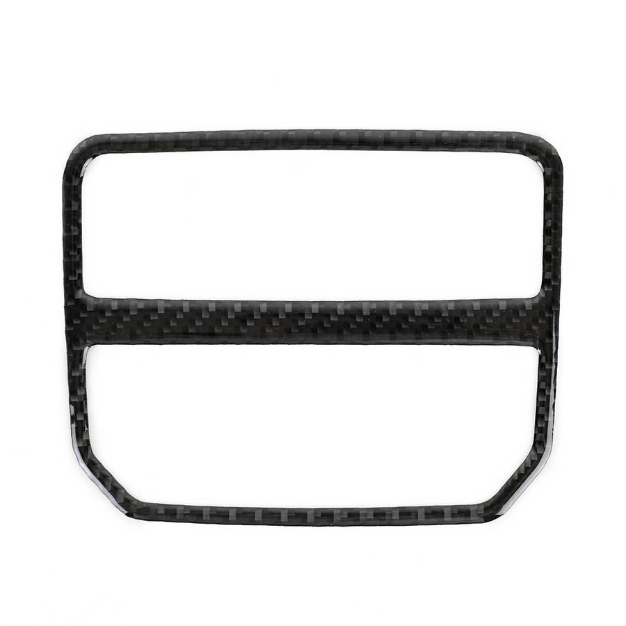 Car Carbon Fiber Rear Air Outlet Frame Decorative Sticker for Volkswagen Tiguan L