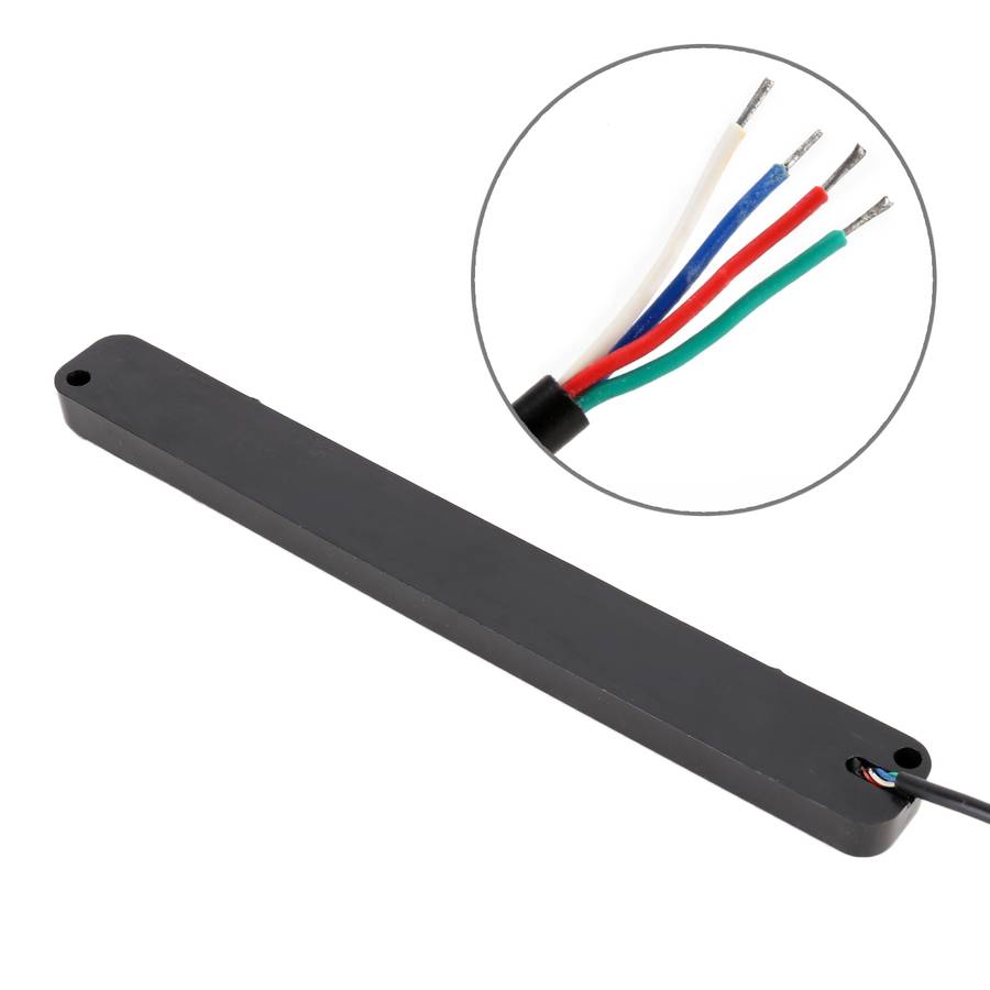 155mm DC12-24V / 2.2W Motorcycle LED Dynamic Blinker Side Lights Flowing Water Brake Lamp Turn Signa