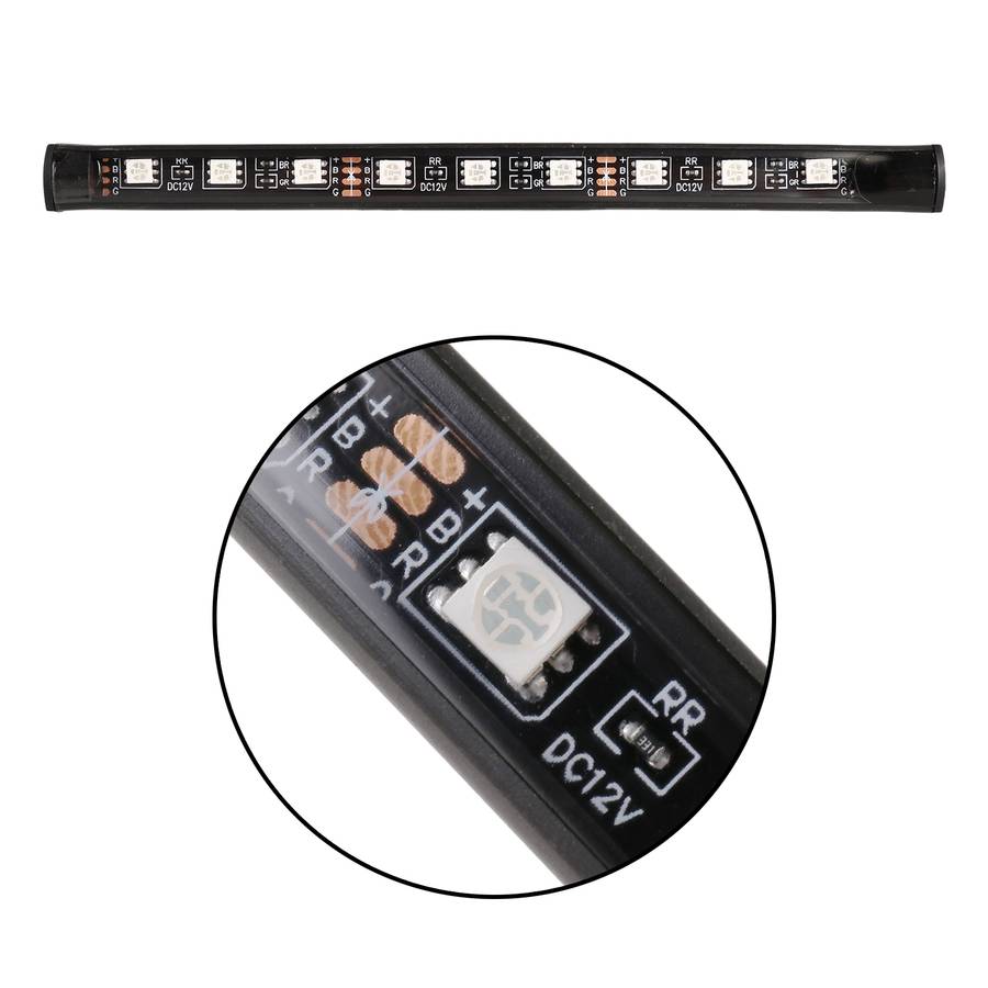 4 in 1 Universal Car Cigarette Lighter 8-color APP Control LED Atmosphere Light Decorative Lamp, wit