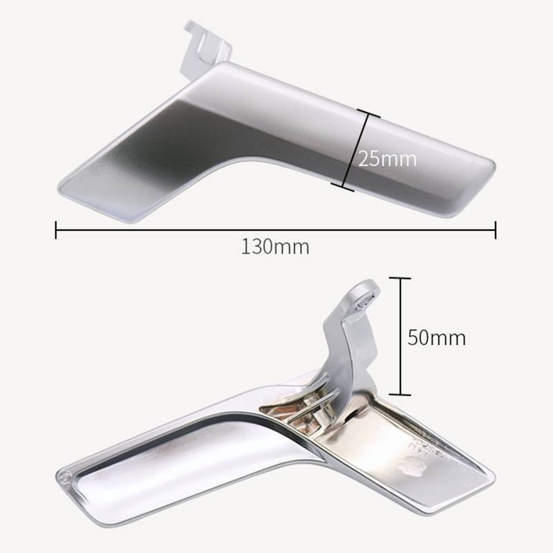 Car Right Side Electroplating Bright Inner Door Handle for Mercedes-Benz C Class W204, Left and Righ