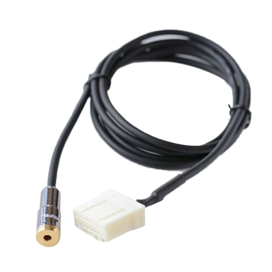 Car 3.5mm Female AUX Audio Cable for Mazda 3 6 M3 M6 / Bestune B70